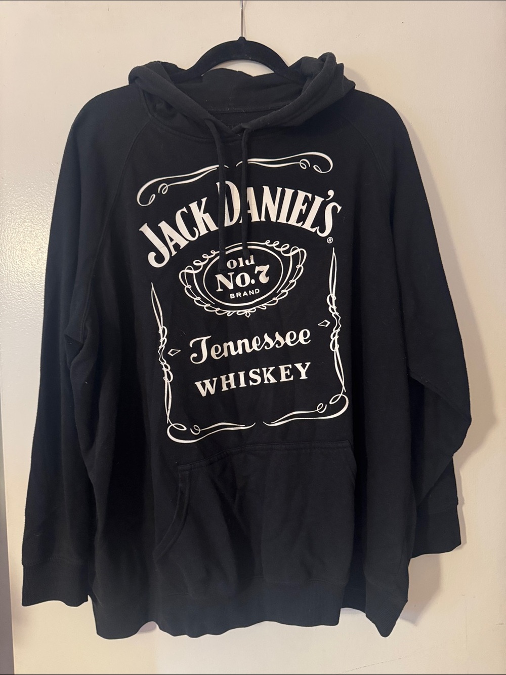 Torrid- Jack Daniels Black Pullover Hoodie Size 3